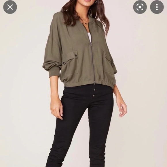 ✨3/$20 NWT Jack by BB Dakota light bomber jacket - Picture 1 of 7
